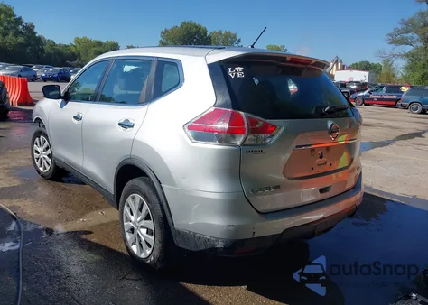 2015 Nissan Rogue S/Sl/Sv z USA, uszkodzony, nr VIN KNMAT2MVXFP510823